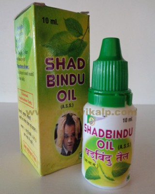 Shriji Herbal, SHADBINDU OIL, 10 ml, Headache, Sinusitis